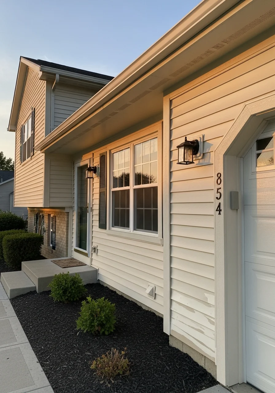 Brookville property showing professional service work and quality home improvement in suburban setting.